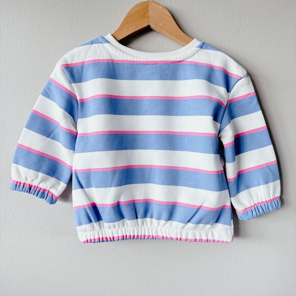 Striped Sweater 9-12m baby crew neck sweater - Picture 2 of 11